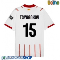 Maglie da calcio Girona Viktor Tsyhankov #15 Prima Maglia 2025-26 Manica Corta